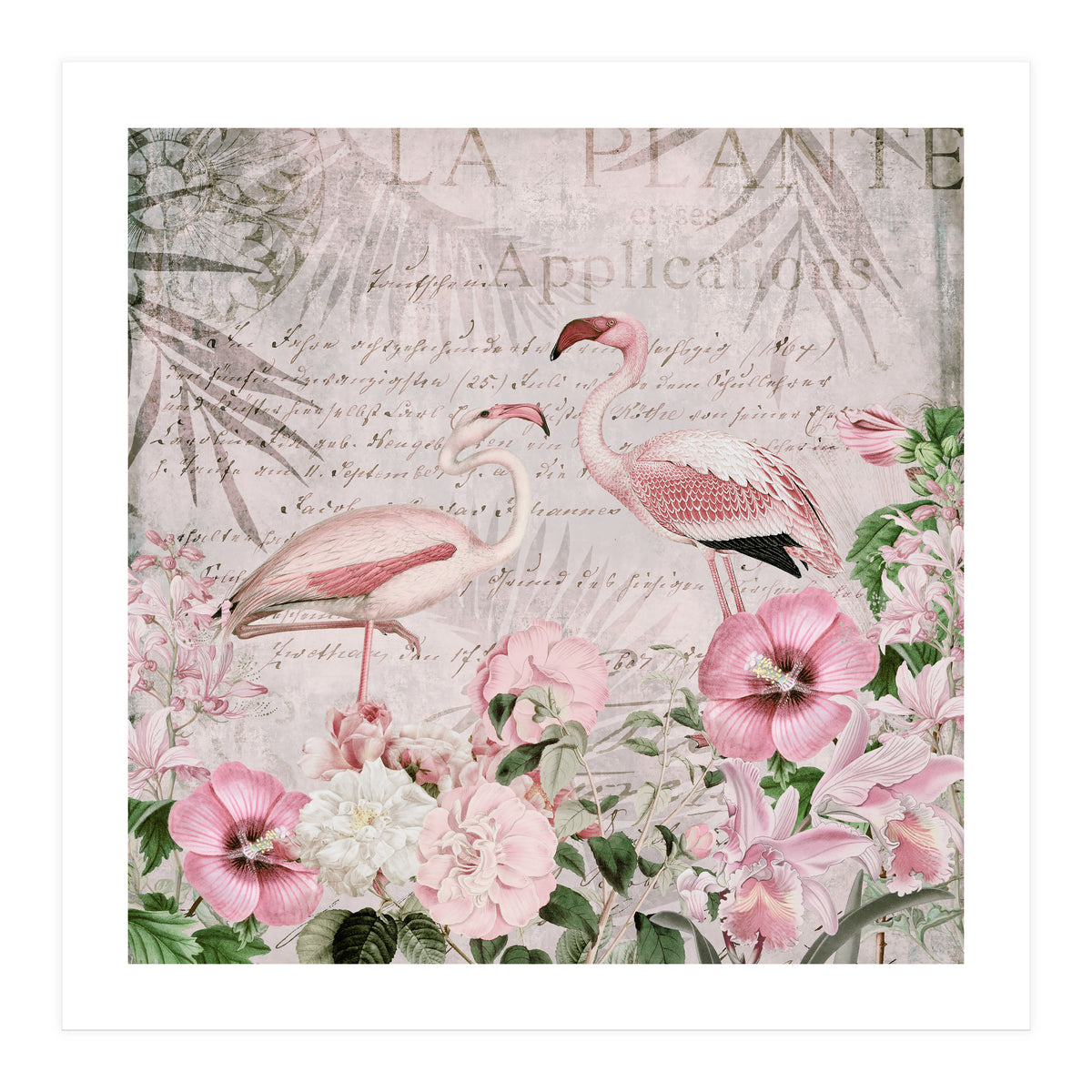 Flamingo Paradise 2 (Print Only)