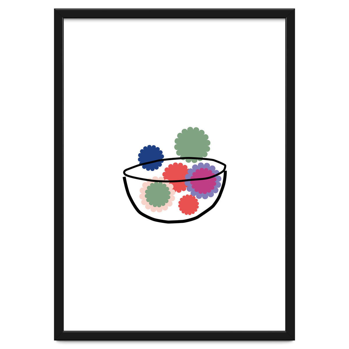 Fruits Or Flowers Rgb White