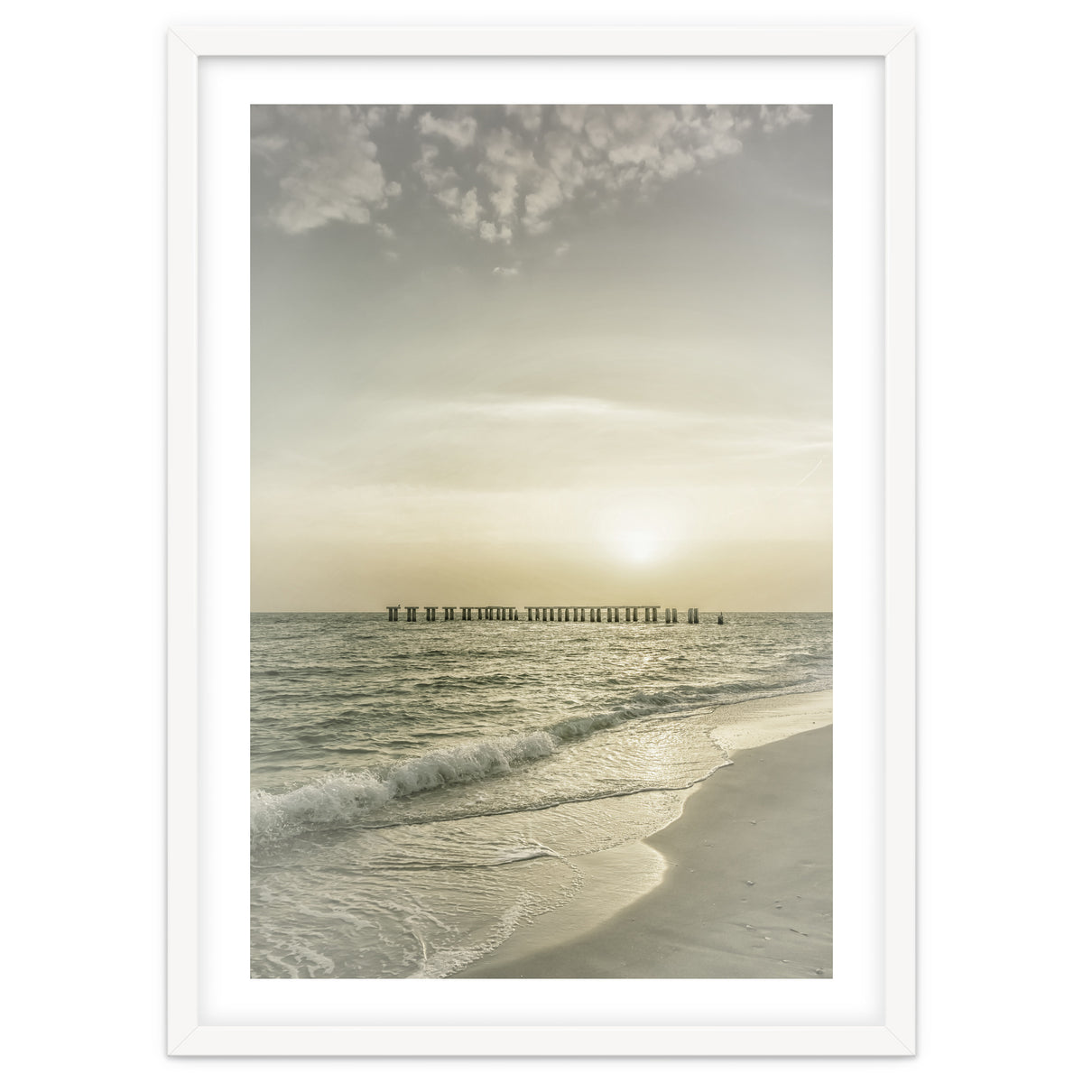 Gasparilla Island Sunset | Vintage