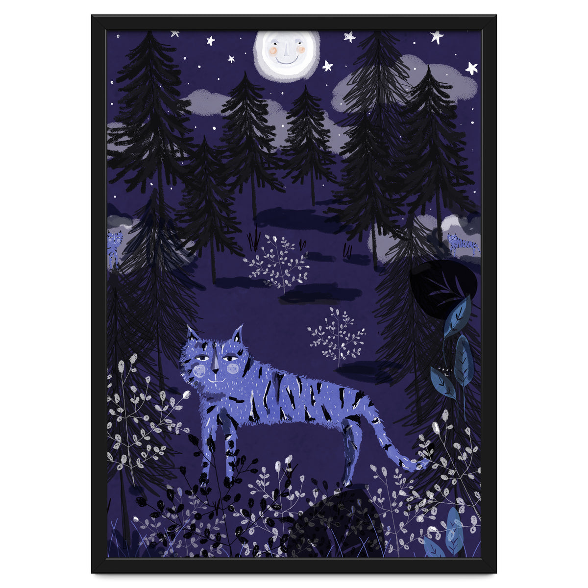 Night tigers  hide and seek