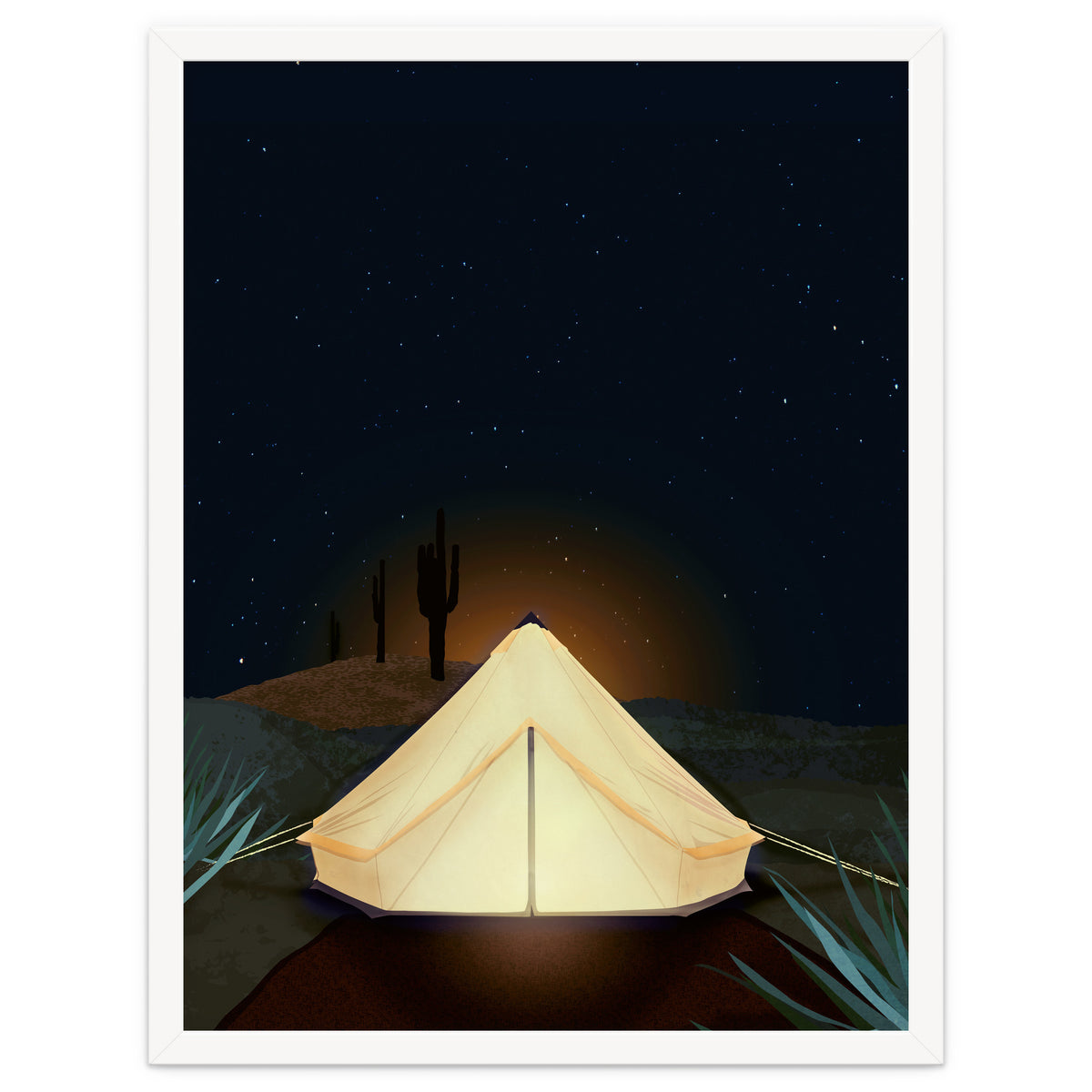 Tent at Night