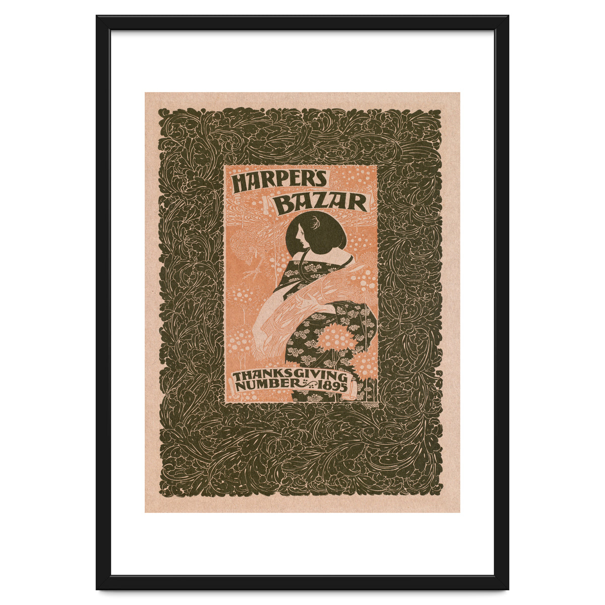 Harpers Bazar Thanksgiving Advertisement