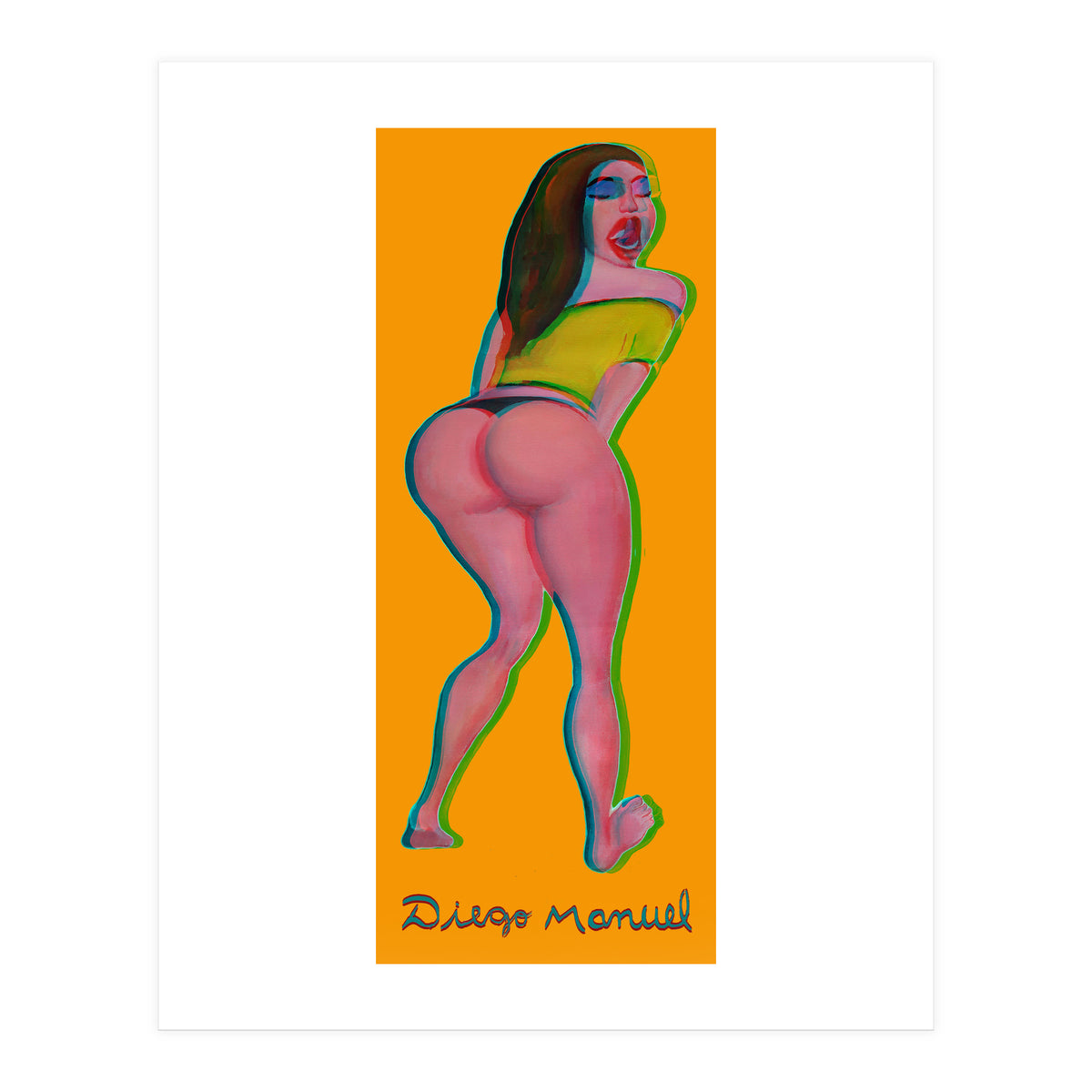 Chica Sensual 2 3d (Print Only)