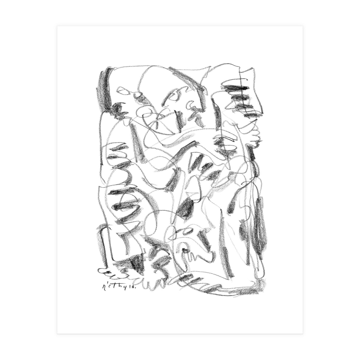 Out of the Shadows - b&w (Print Only)