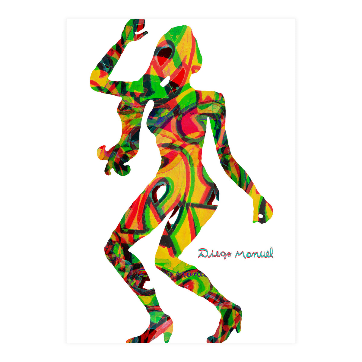 Dance Girl B 22 (Print Only)
