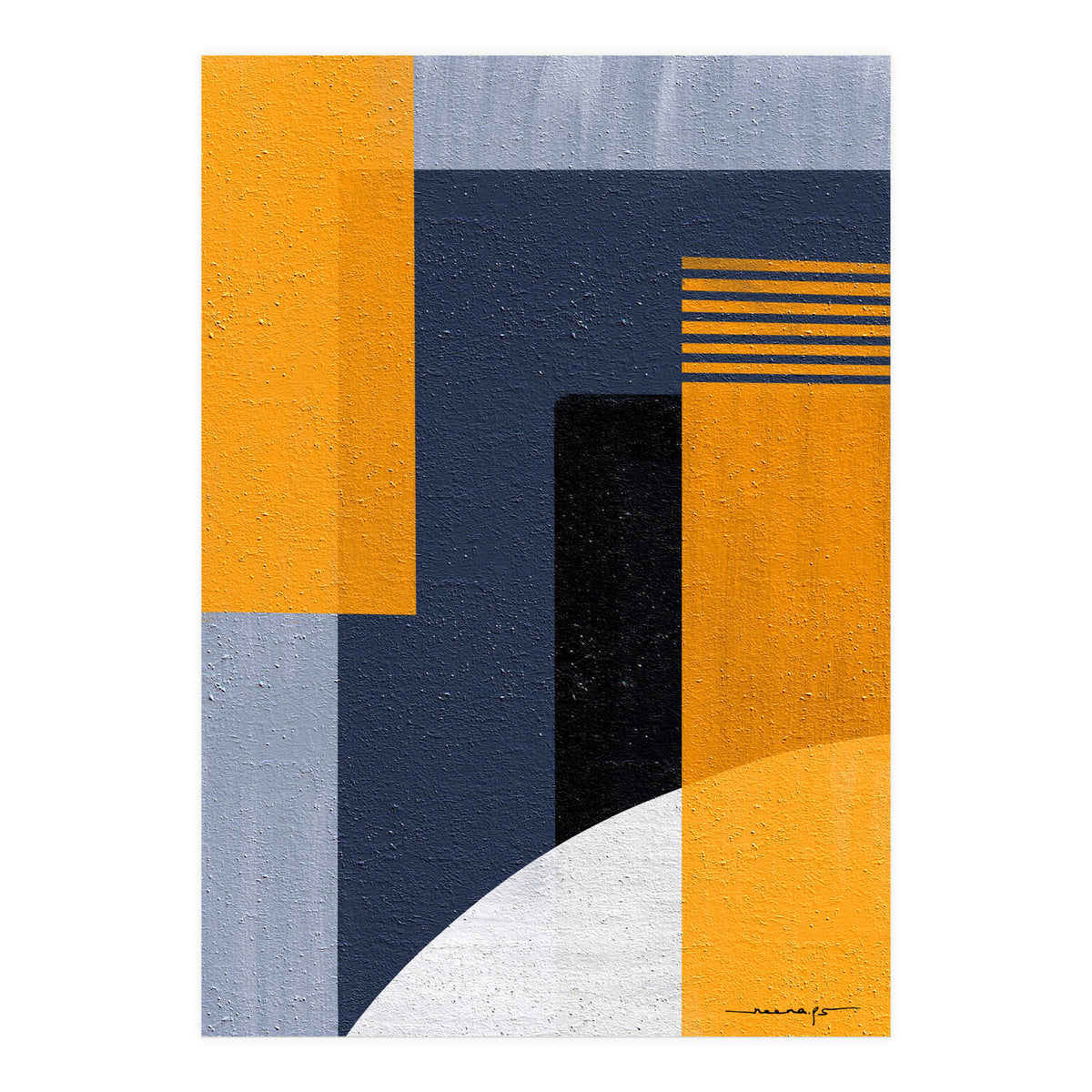 Geometric Space 1 (Print Only)