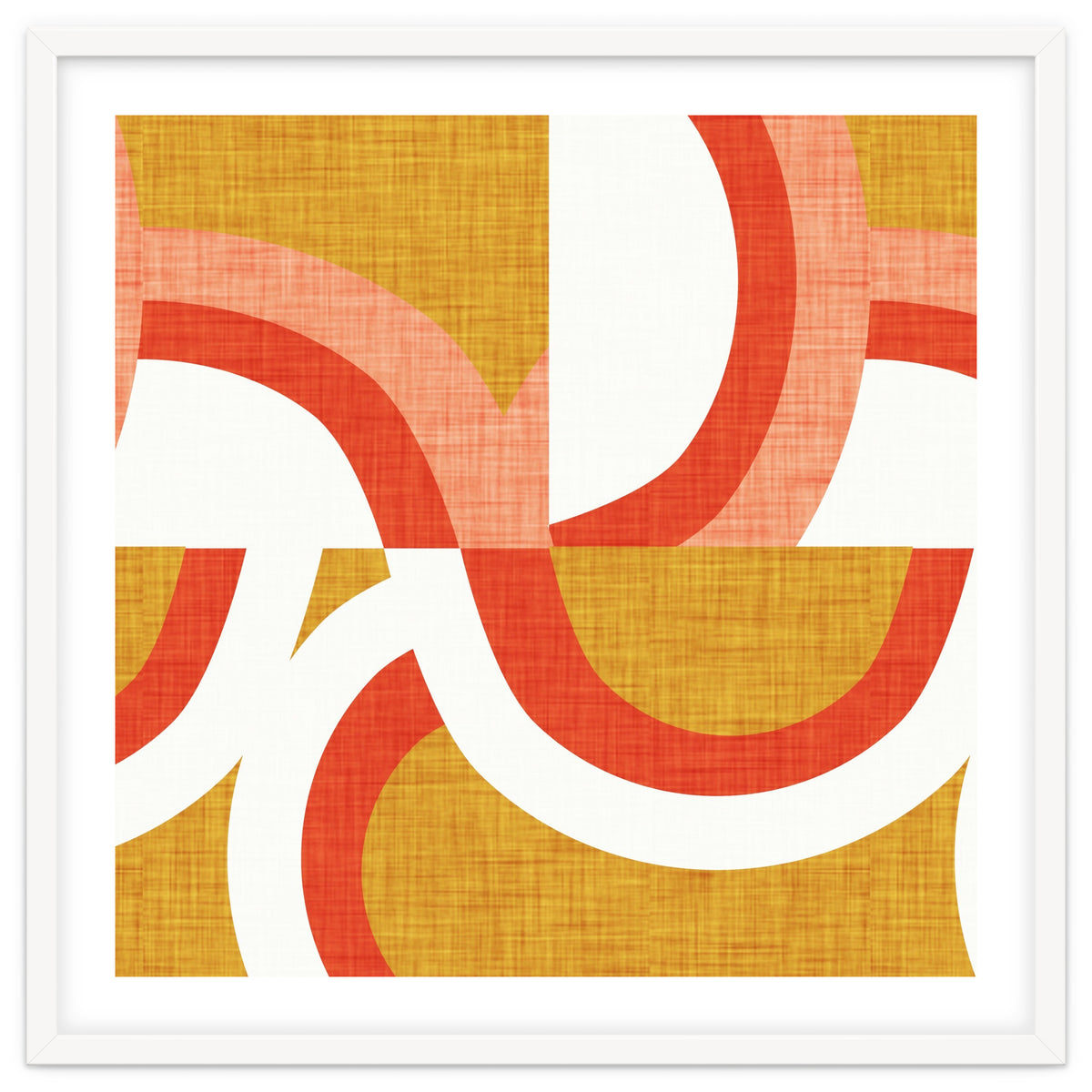 New Mid Mod Freeway Mustard