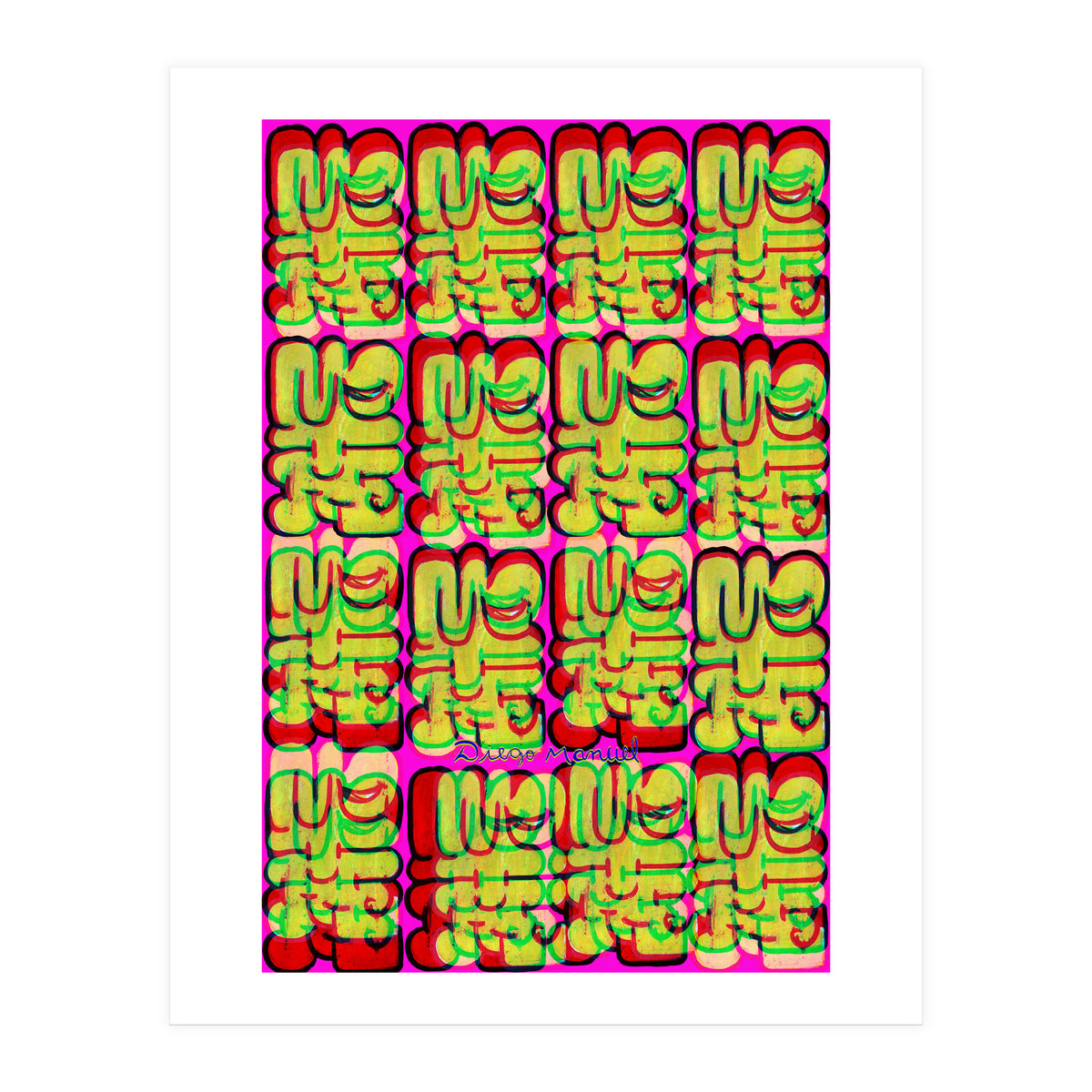 Graffitis 2021 Tapiz 115 (Print Only)