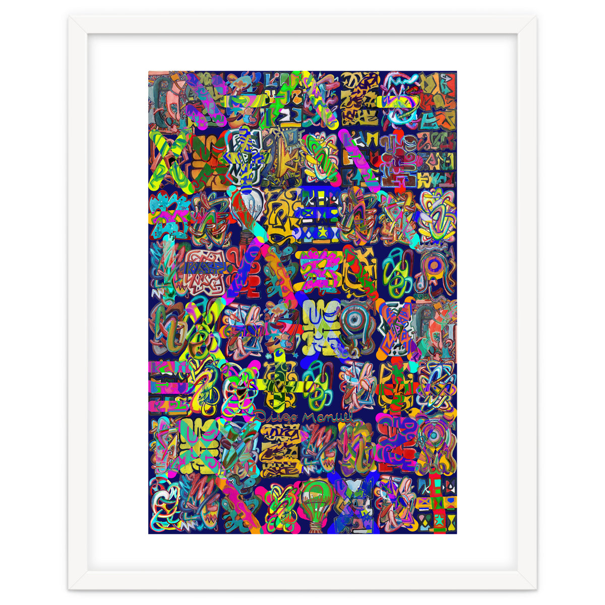 Graffitis 2021 Tapiz 104