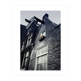 Amsterdam. House With Yellow Flowers. (Print Only) thumbnail