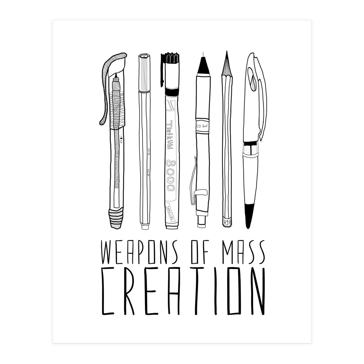 Weapons Of Mass Creation (Print Only)