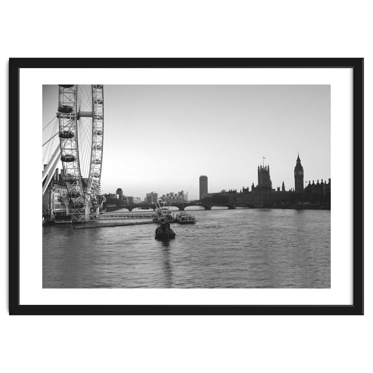 London River Thames, Big Ben House of Parliament