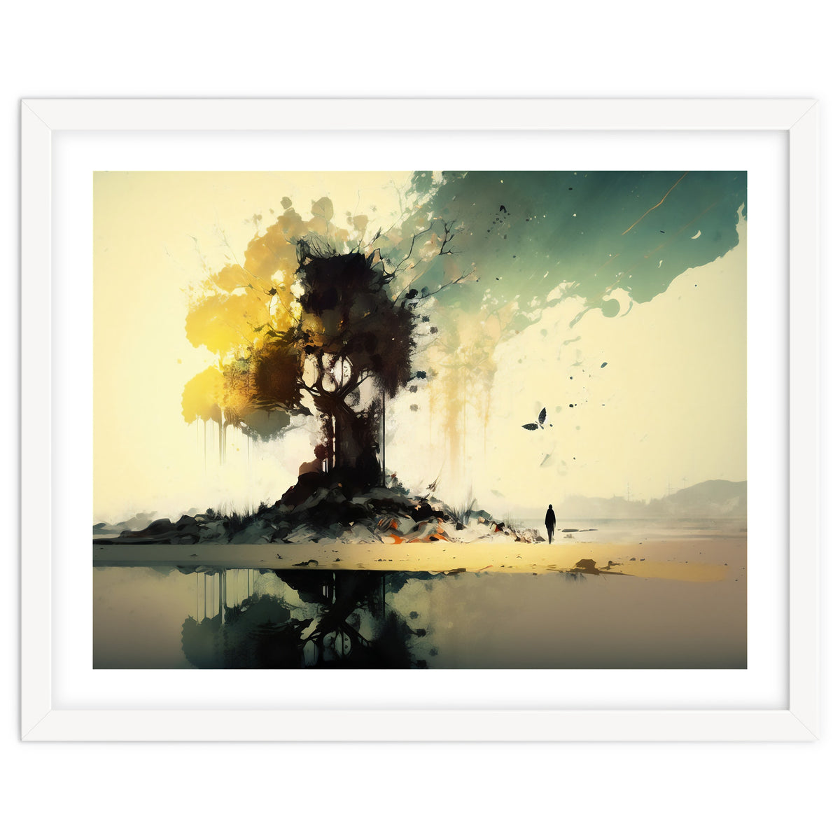 Tree Abstract Painting