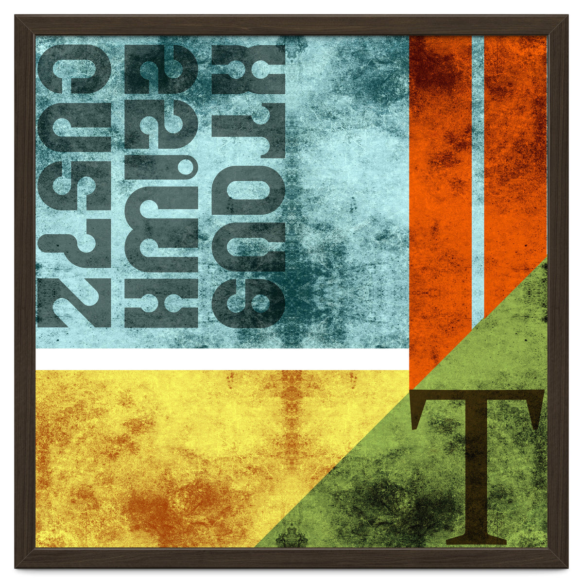 Abstract Industrial Rgby