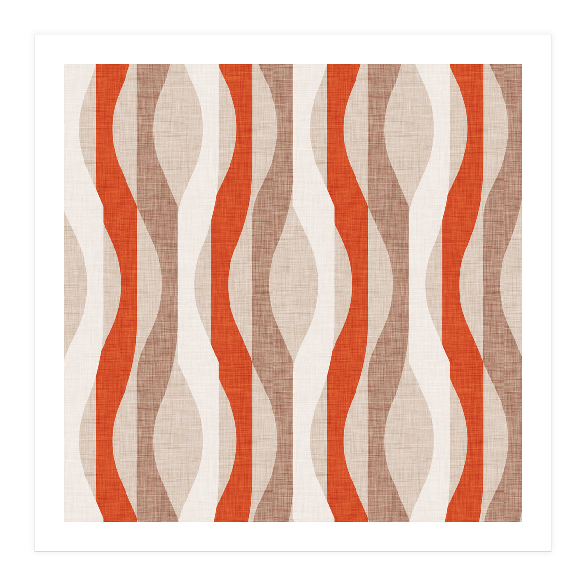 Mod Stripes Sand (Print Only)