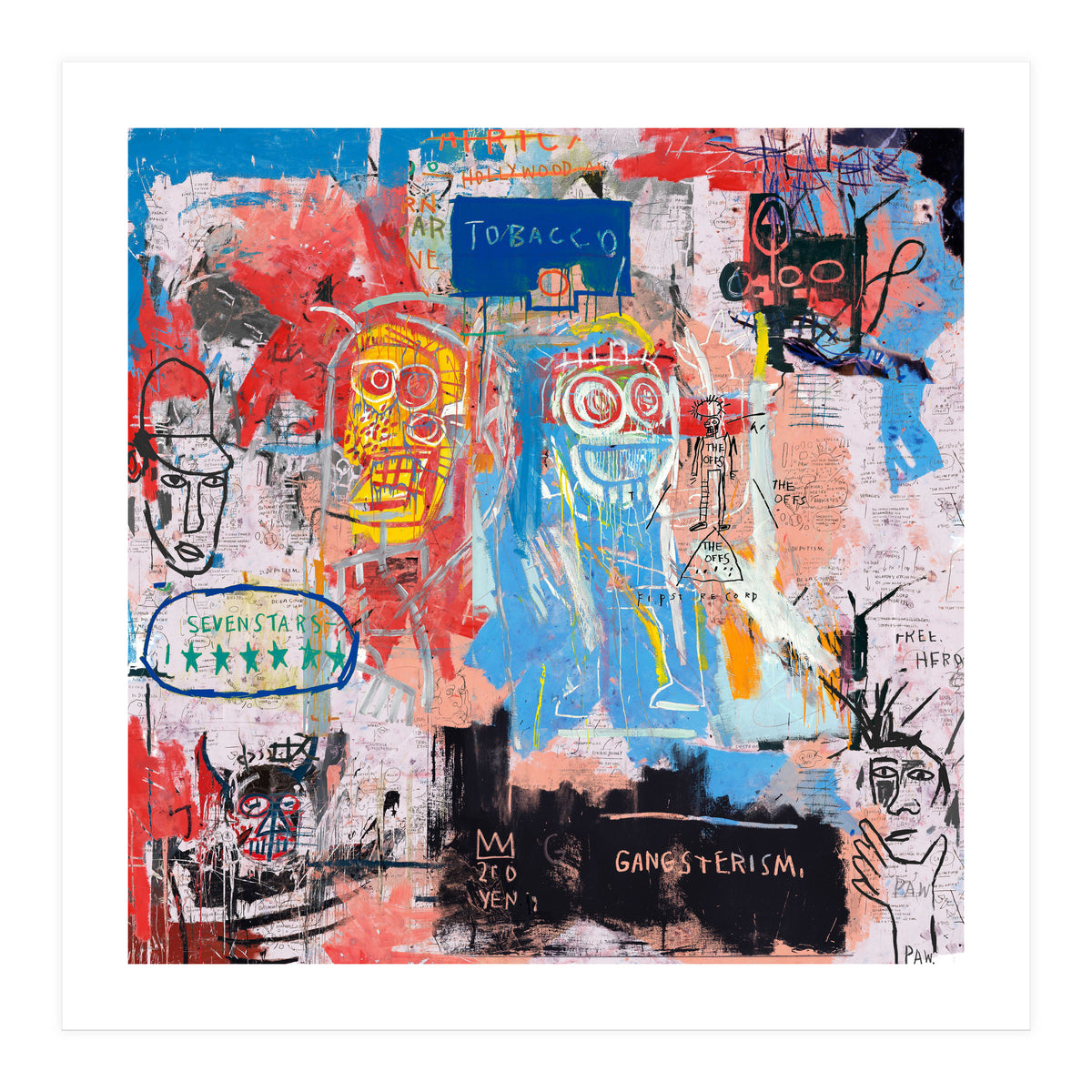 Basquiat Style 2 (Print Only)