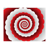 Red Modern Floral Interior Design (Print Only) thumbnail