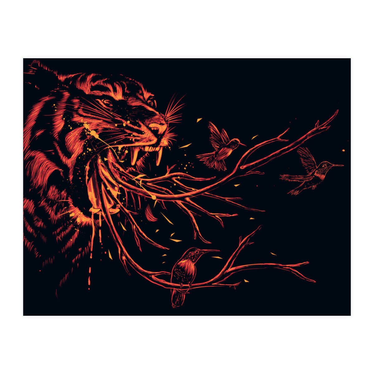 Humming (Print Only)