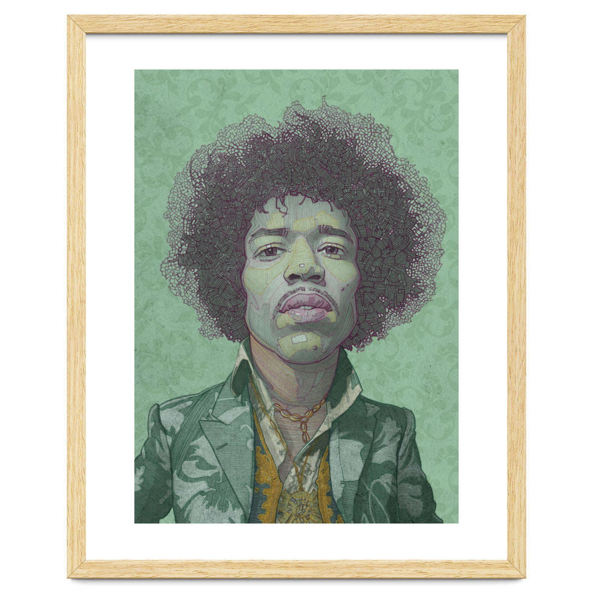 Hendrix Illustration