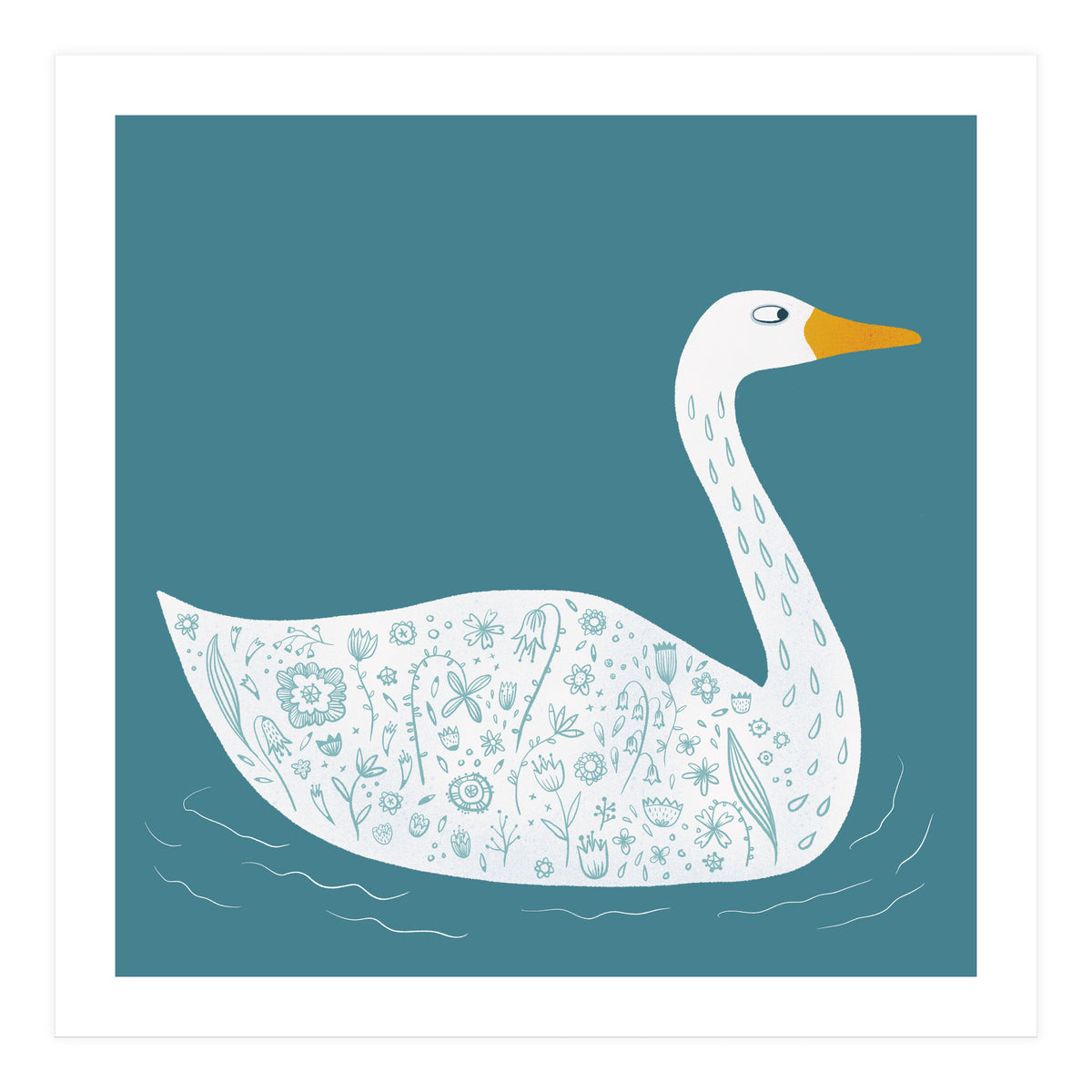 Swan Dark (Print Only)