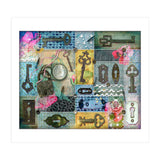 Vintage Key Collage (Print Only) thumbnail