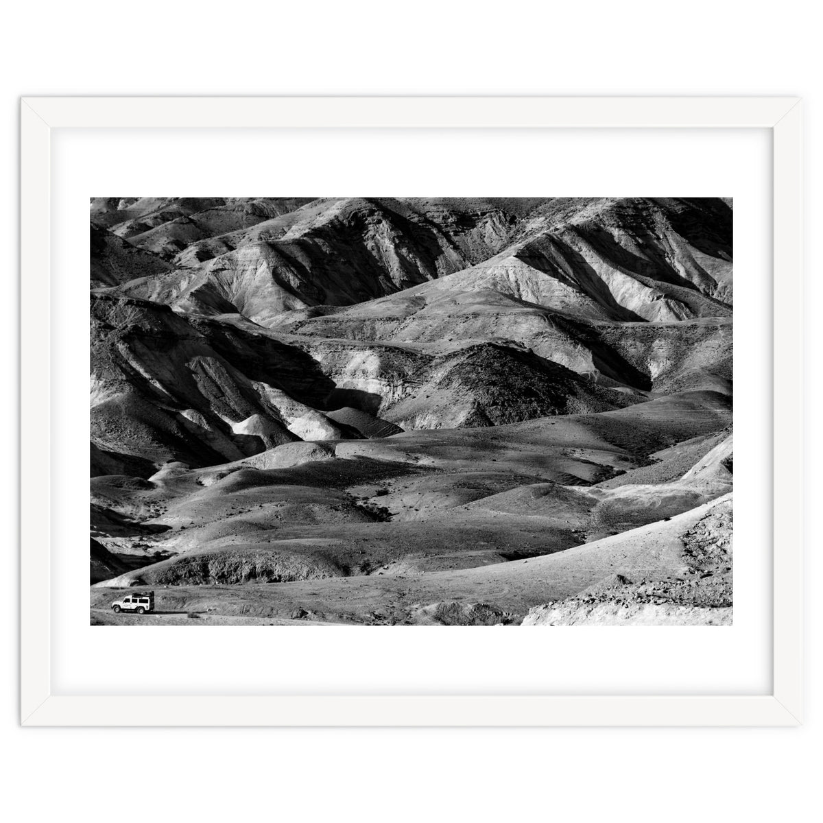 Driving across the Judean Desert