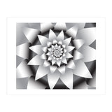 Abstract Modern Flower Design Art (Print Only) thumbnail