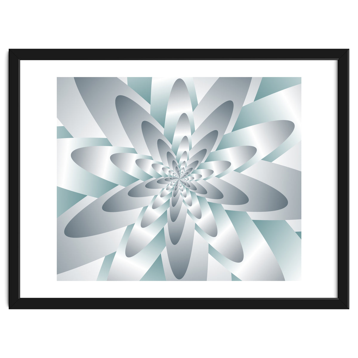 Swirl Flower Pattern