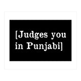 Judges You In Punjabi (Print Only) thumbnail