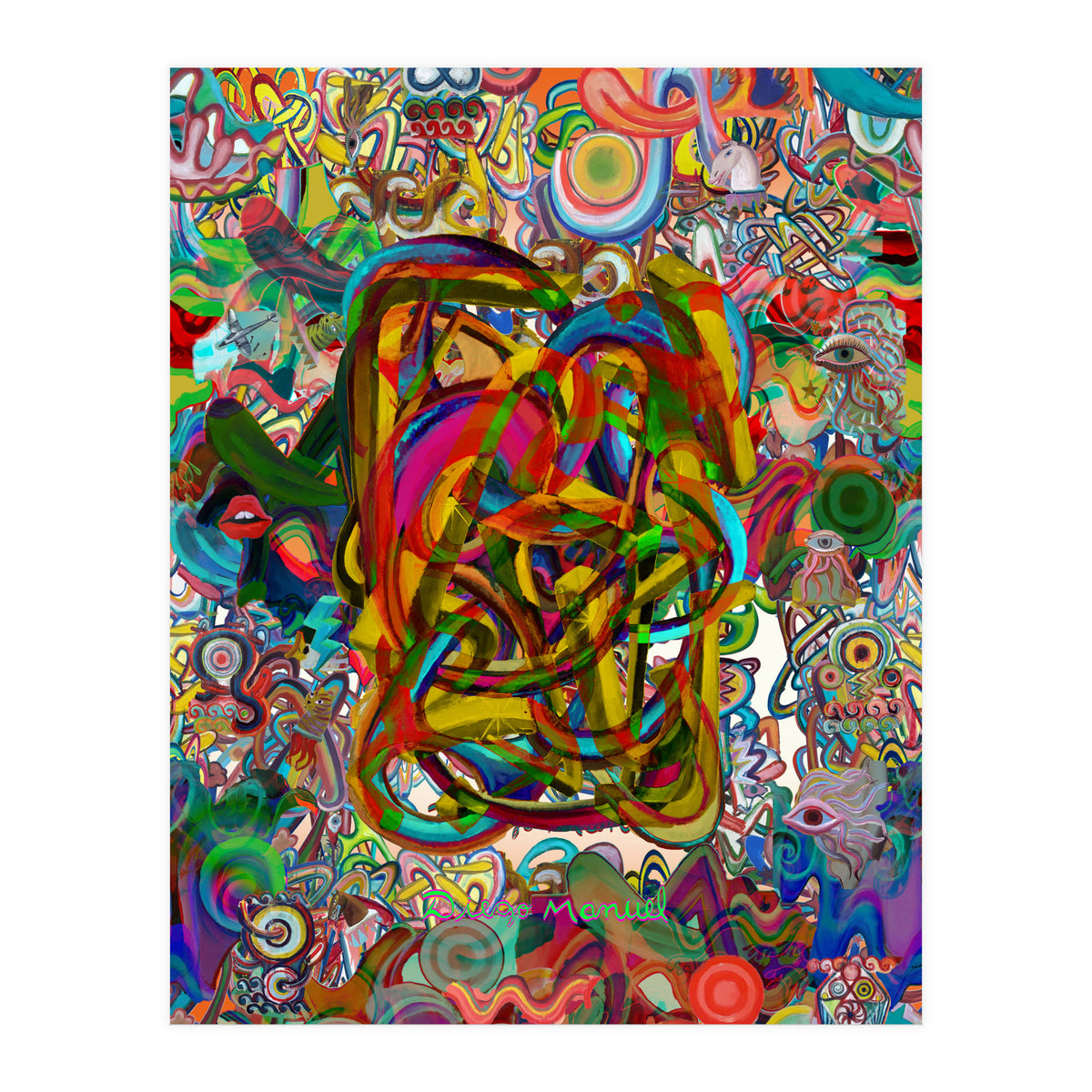 Graffitis 2021 Tapiz 2 (Print Only)