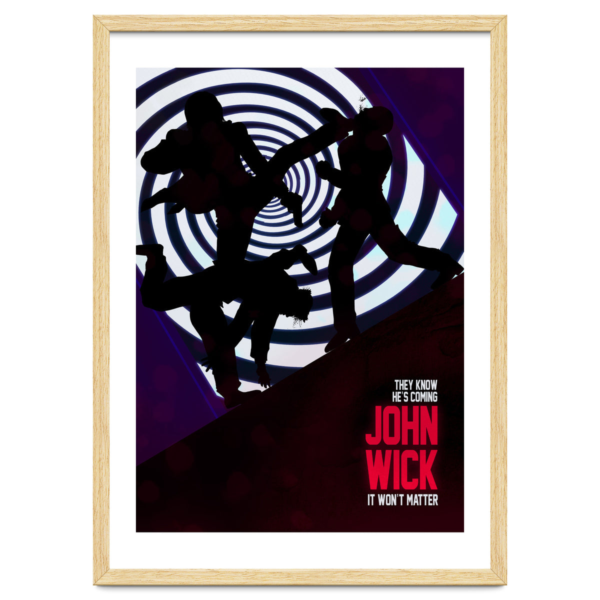 John Wick Minimal Movie Poster