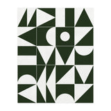 My Favorite Geometric Patterns No.15 - Deep Green (Print Only) thumbnail