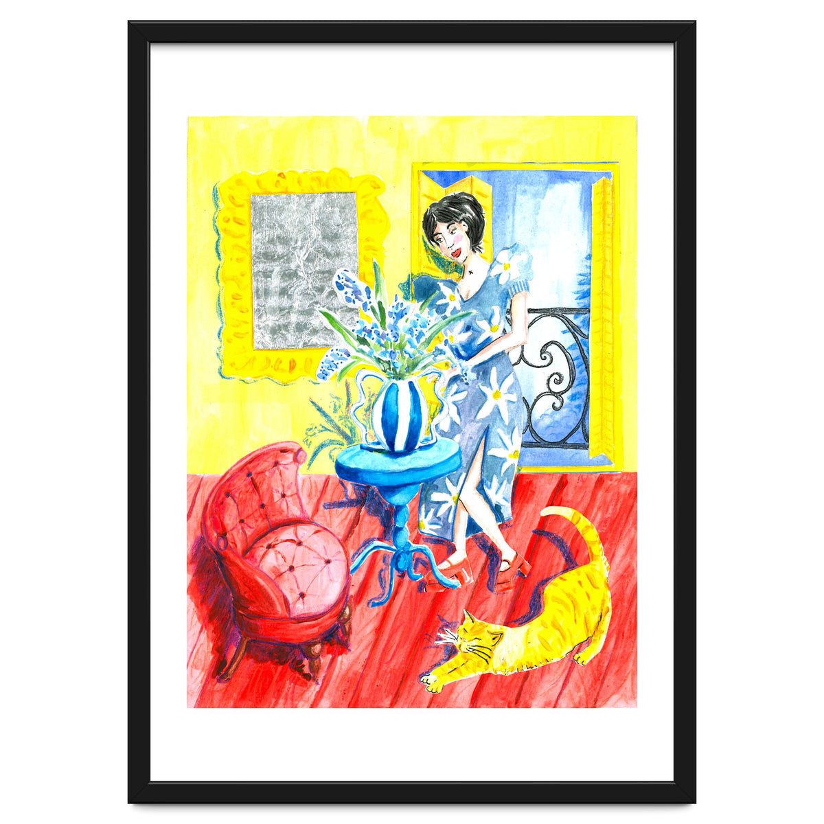 Fanny In The Living Room