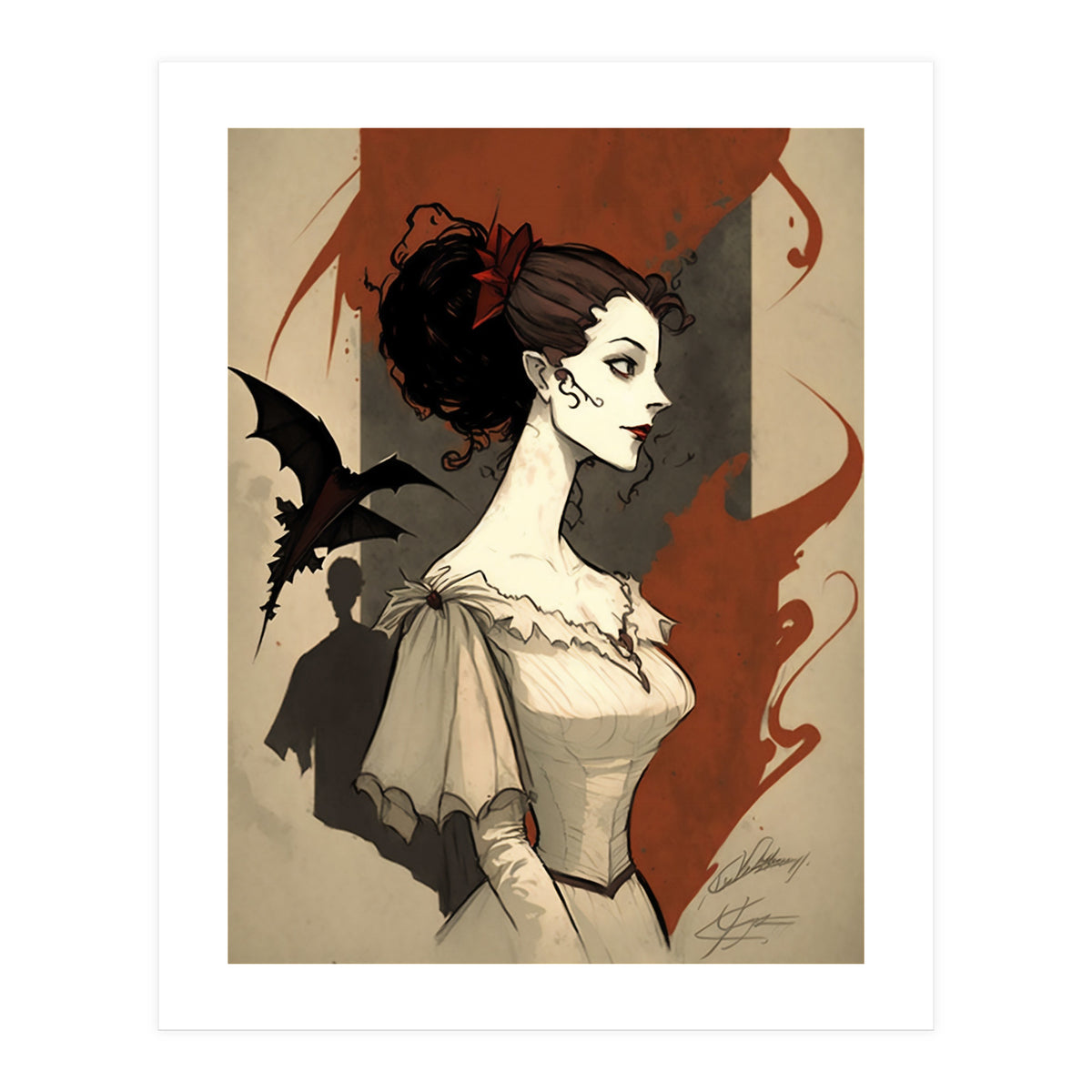 Vampires Bride (Print Only)