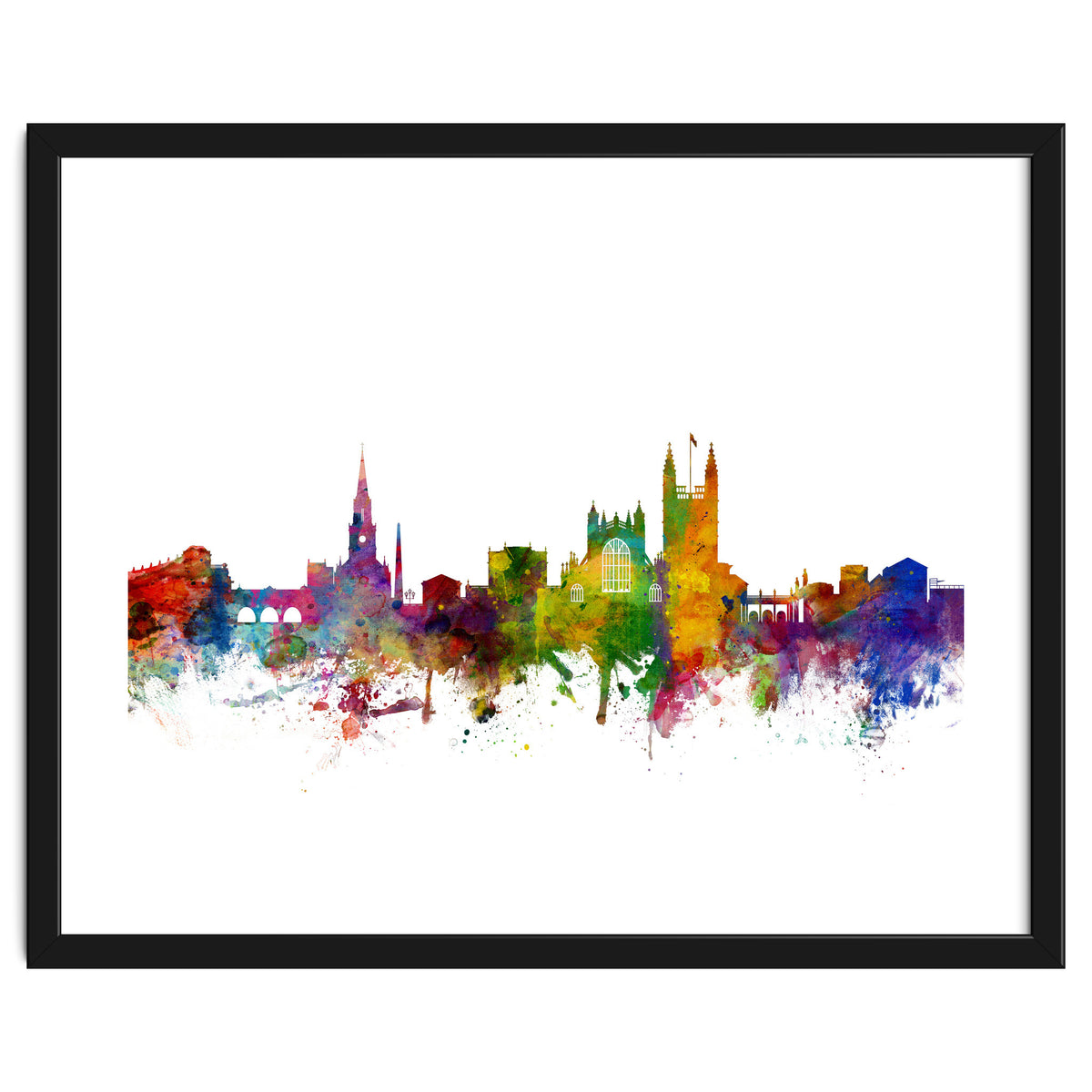 Bath England Skyline Cityscape