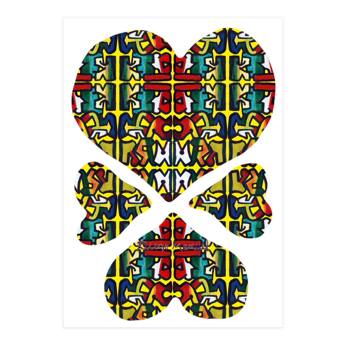 4 Corazones 6  (Print Only)