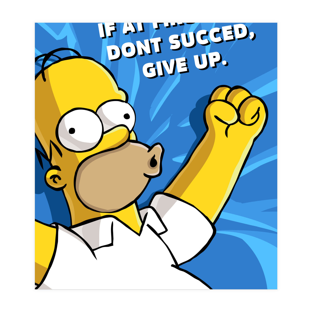 Homer Simpsons (Print Only)