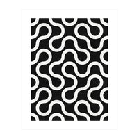 My Favorite Geometric Patterns No.36 - Black (Print Only)