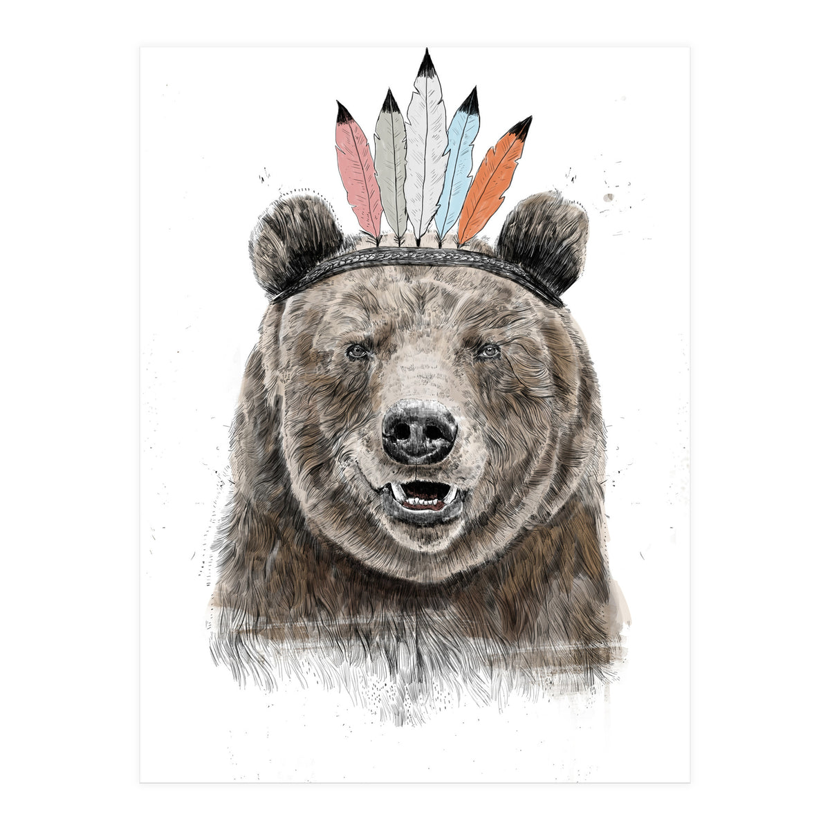 Festival Bear (Print Only)