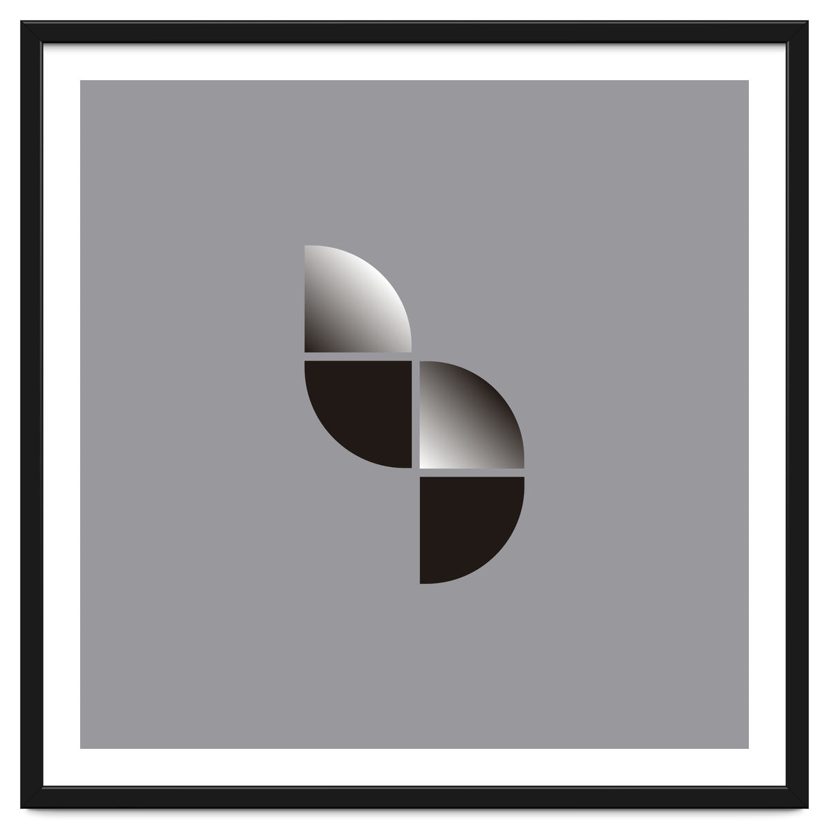 Abstract modern BW32