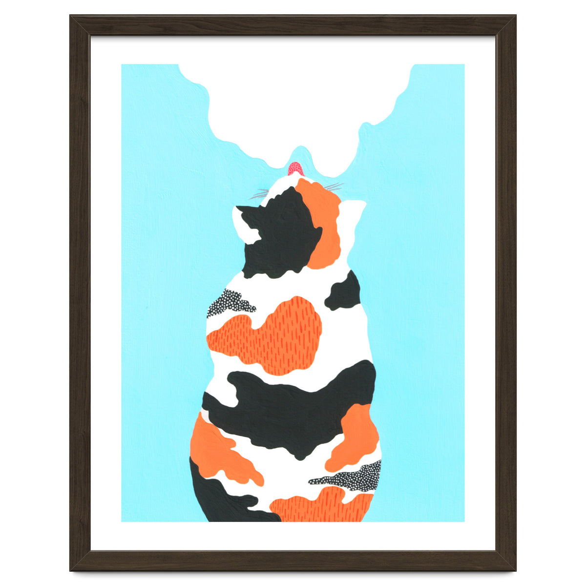 Tri Colored Calico Cat