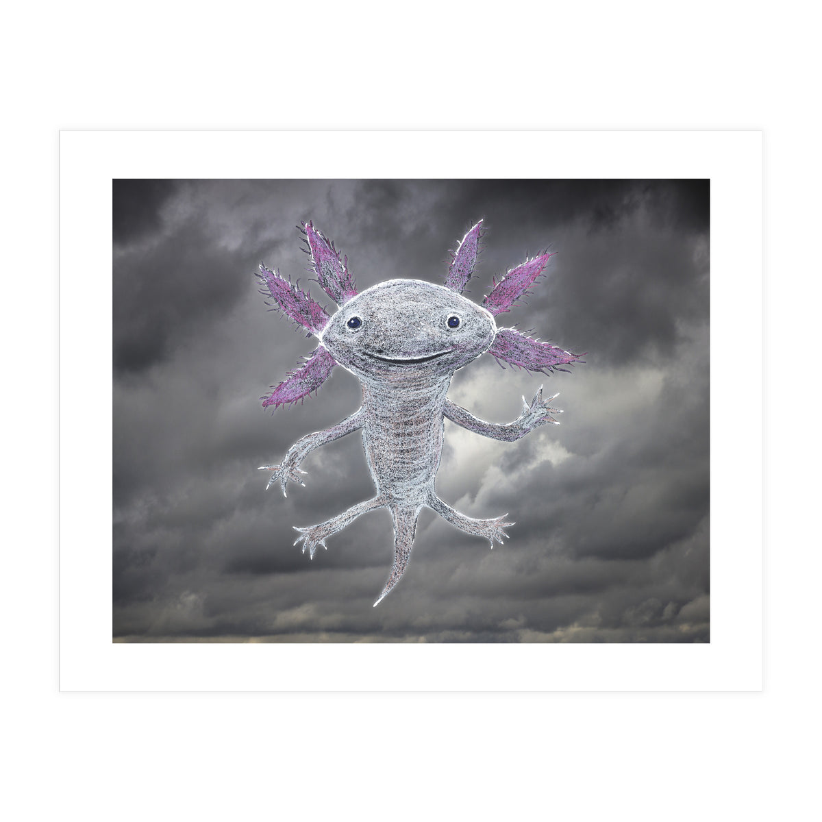 Axolotl god (Print Only)