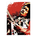 Jimi Hendrix pop art poster (Print Only) thumbnail
