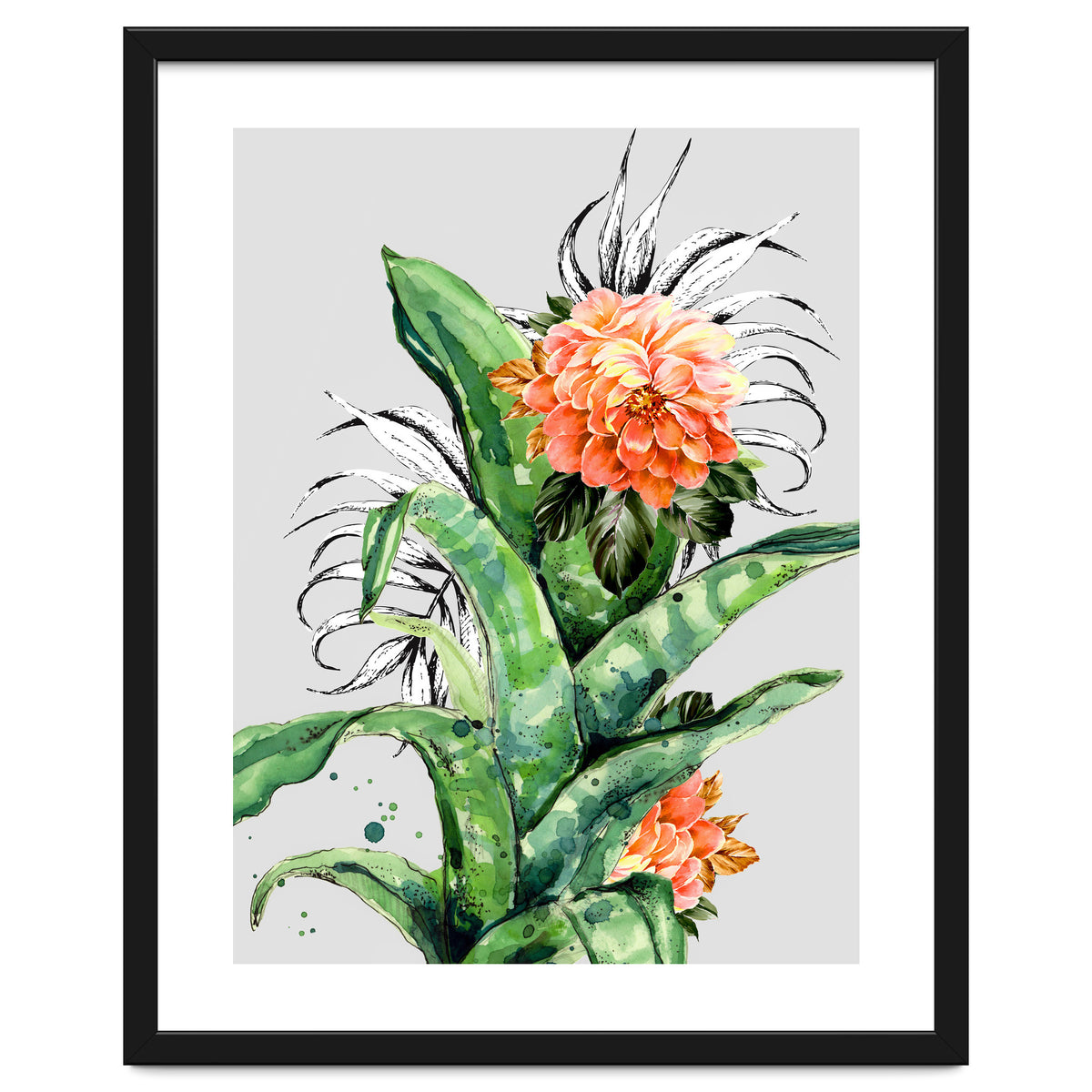 Collage of florid nature