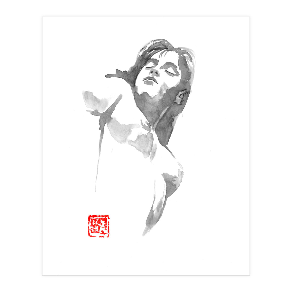 Sleeping Nude (Print Only)