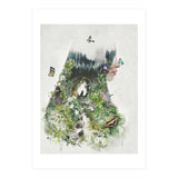 Cat in the Garden (Print Only) thumbnail
