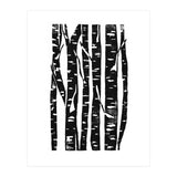 Woodcut Birches (Print Only) thumbnail