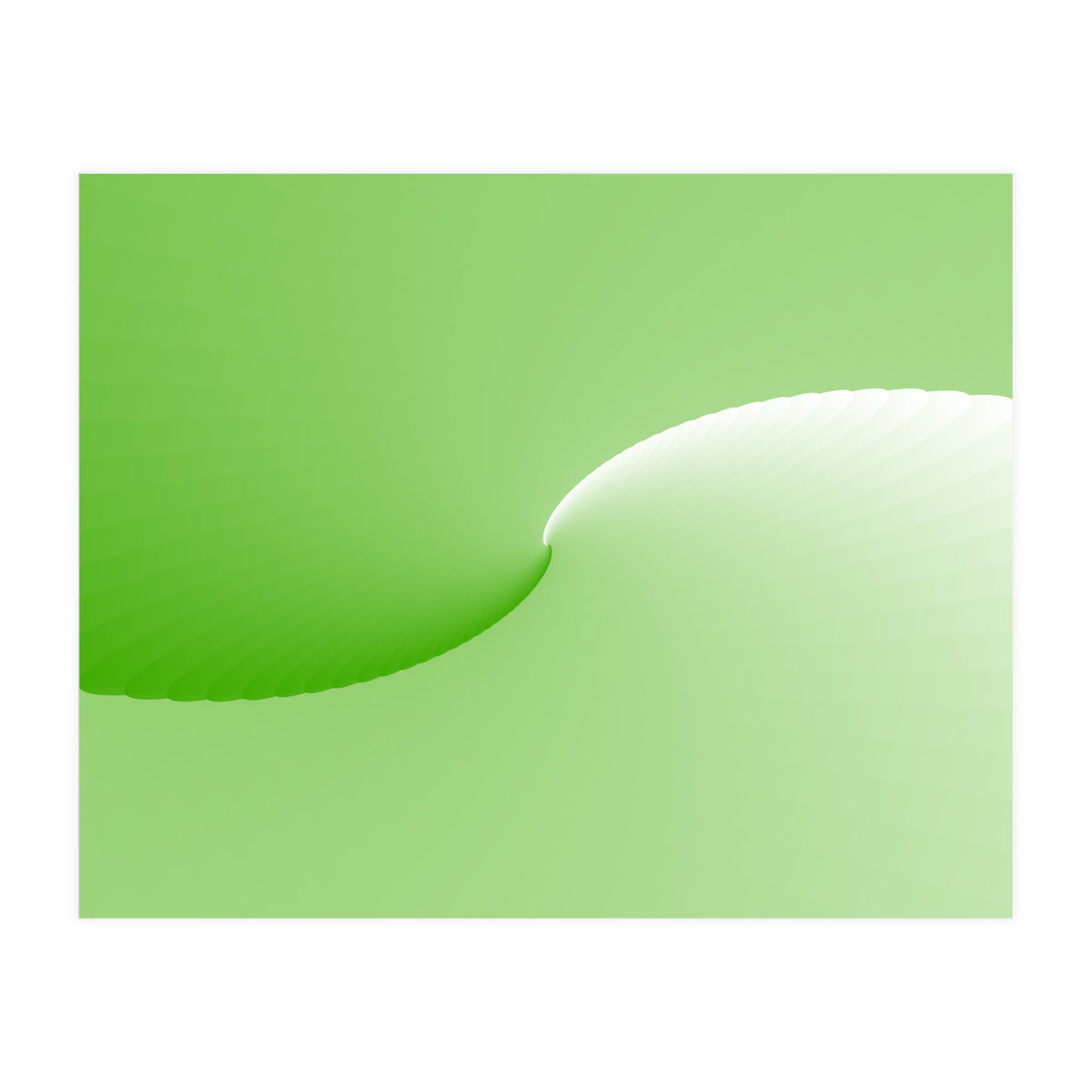 Green Abstract  (Print Only)