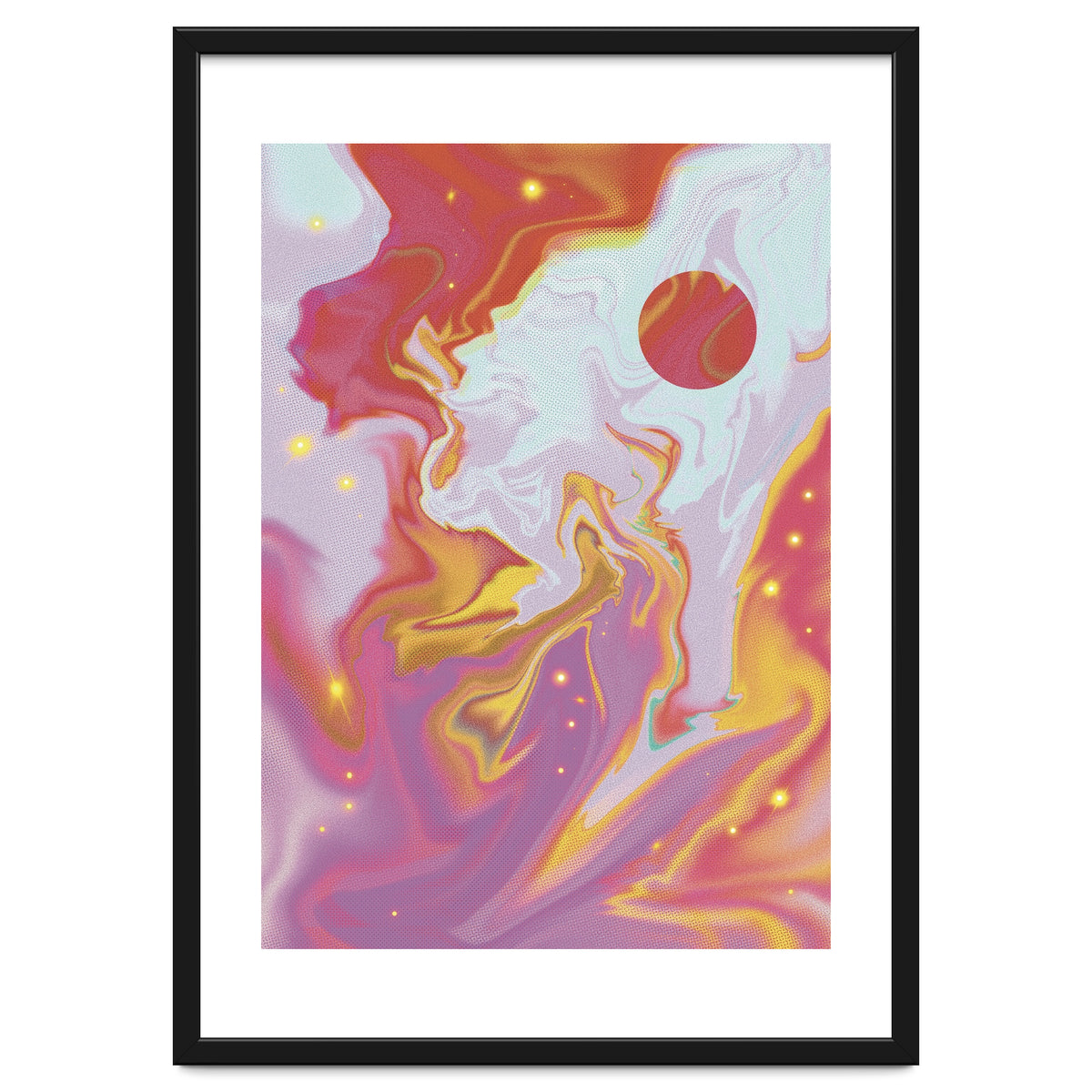 Red Planet Mars Space Marble