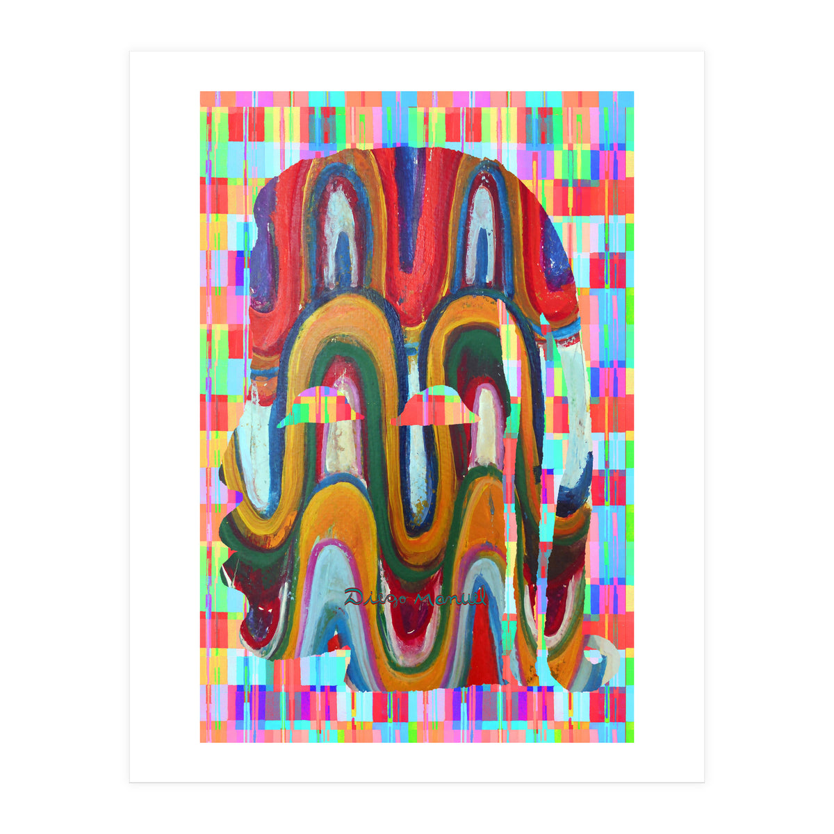 Abstracto Pop Nuevo B Nuevo 14 (Print Only)